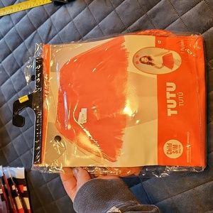 Orange Child size Tutu S/M ☆  3 layers ☆ Brand New in bag